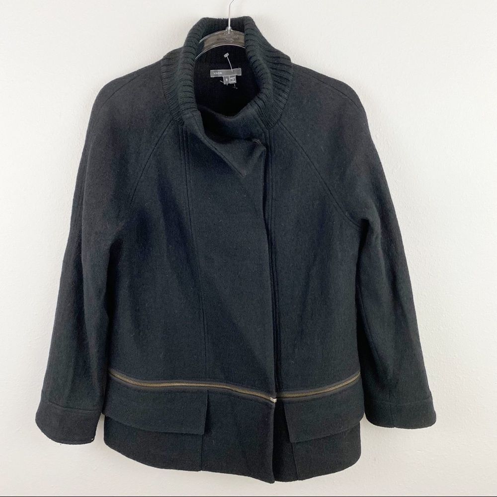 Vince • Convertible Wool Coat